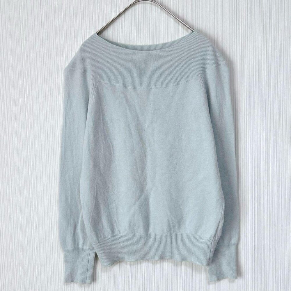 Dane Long Sleeve Knit Light Blue M